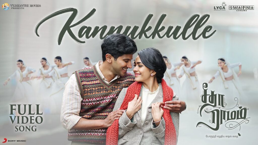 Kannukkulle Video Song - Sita Ramam ( Tamil ) Dulquer Tamil Deepam Kannukkulle Video Song Sita Ramam Tamil Dulquer