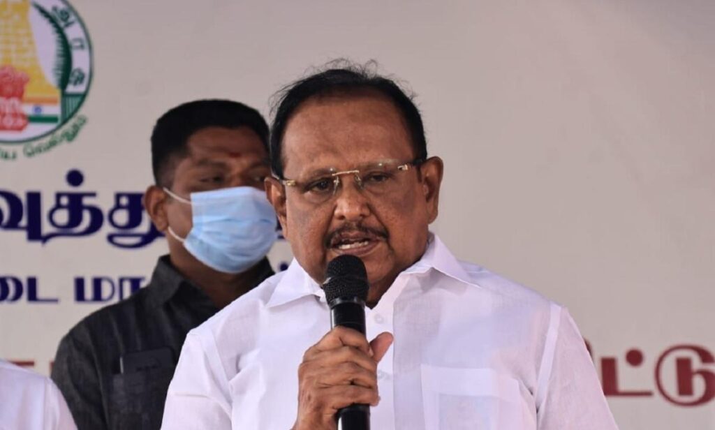 மேகேதாட்டு அணை விவகாரத்தில் தமிழக அரசு எந்த ஒப்புதலும் தரவில்லை: அமைச்சர் எஸ்.ரகுபதி | Mekedatu Dam Issue Tamil Deepam 1200499